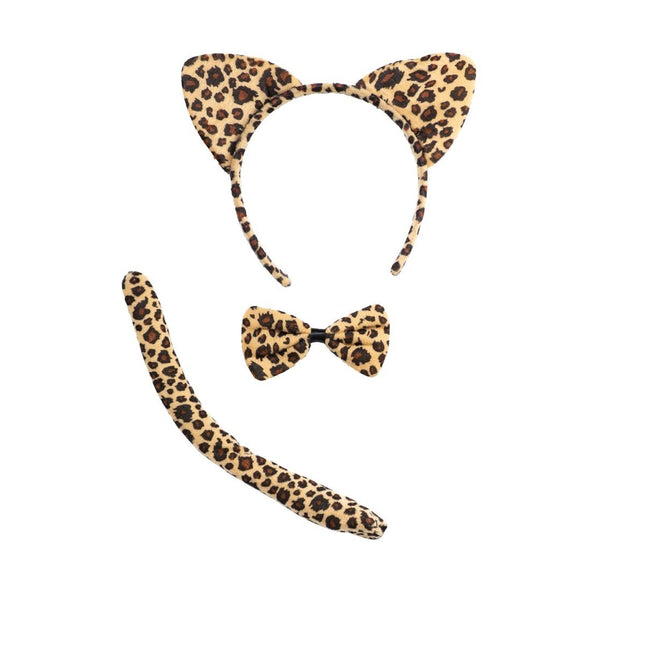 Conjunto leopardo 3 piezas