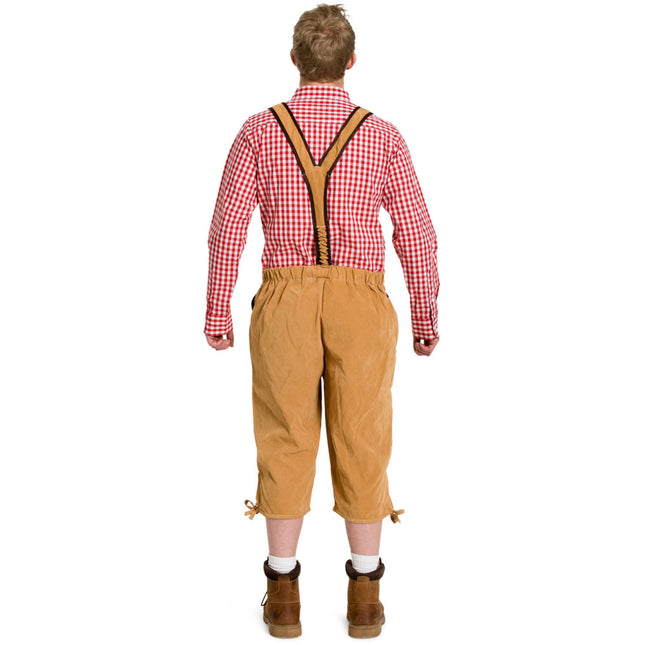 Lederhosen Marrón