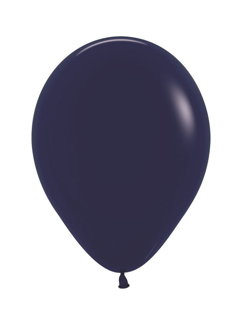 Globos Azul Marino 25cm 100pcs