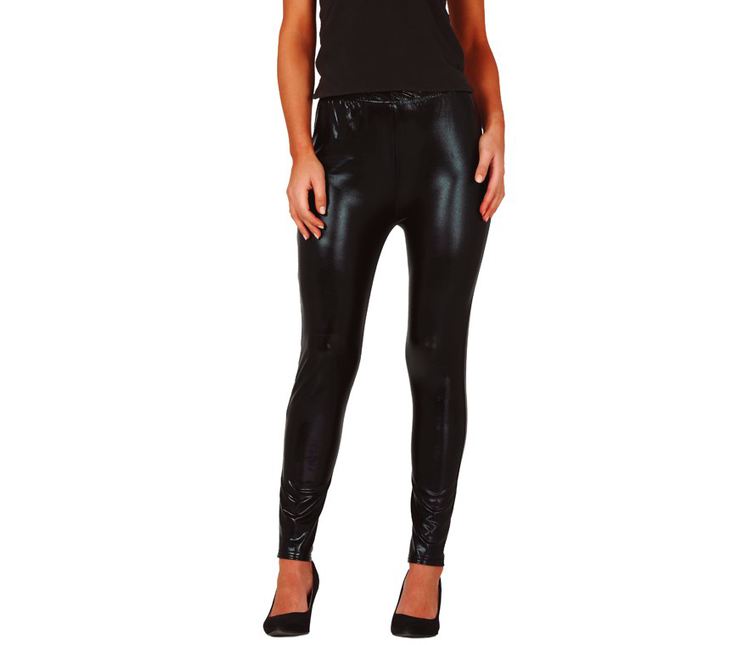 Legging Negro Metalizado 1m