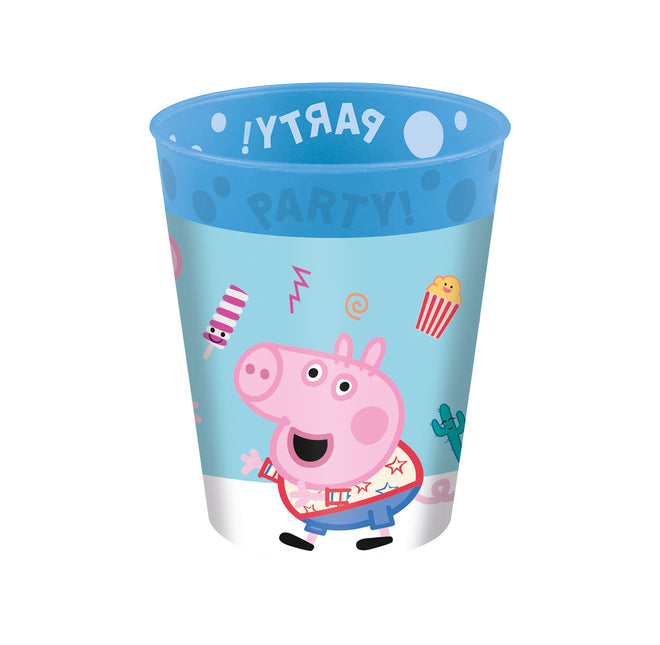 Vaso Reutilizable Peppa Pig 250ml