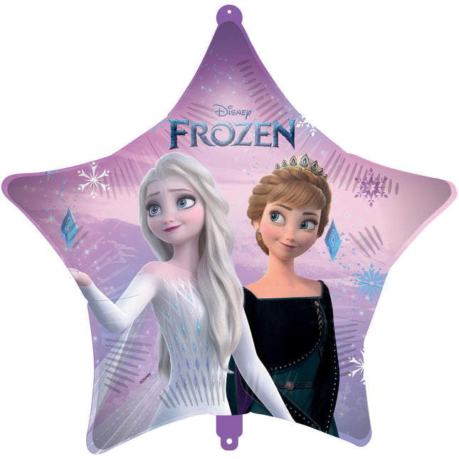 Globo de Helio Frozen Estrella Vacío 46cm