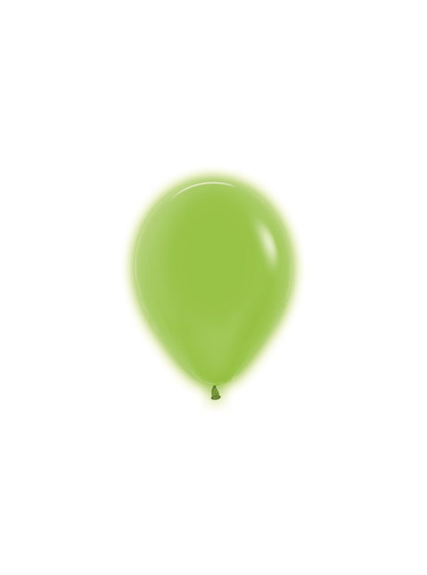 Globos Verde Neón 12cm 50pcs