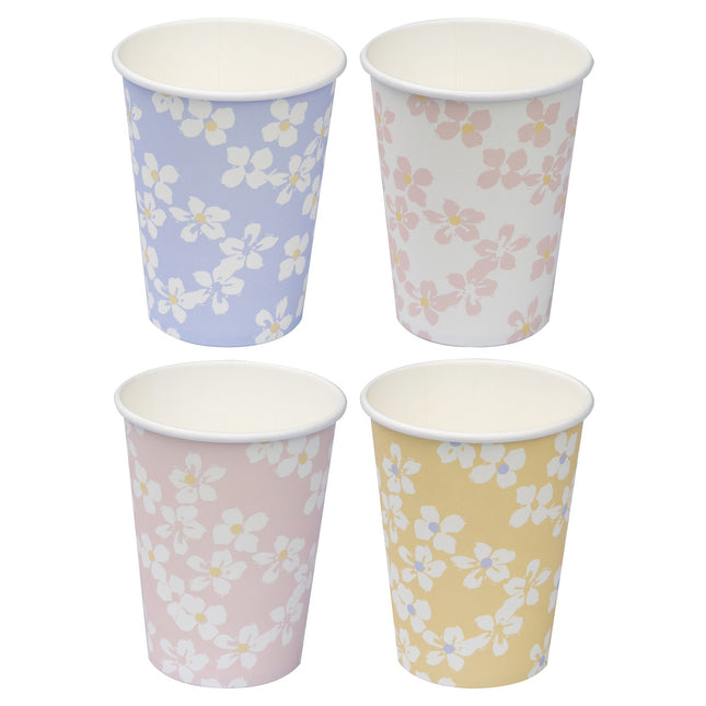 Vasos Flores 250ml 8ud