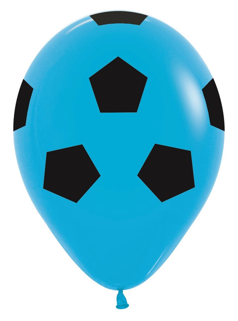 Globos Fútbol Mix 30cm 25pcs