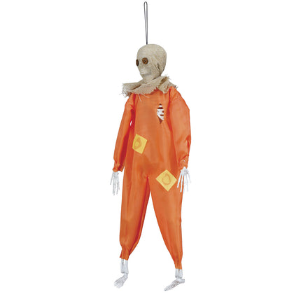 Adorno Colgante Halloween Esqueleto Espantapájaros 40cm