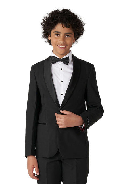 Chico esmoquin negro adolescente OppoSuits