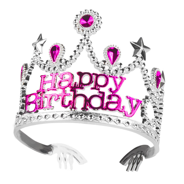 Diadema Princesas Feliz Cumpleaños