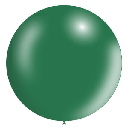 Globo Gigante Verde Oscuro XL Metálico 91cm