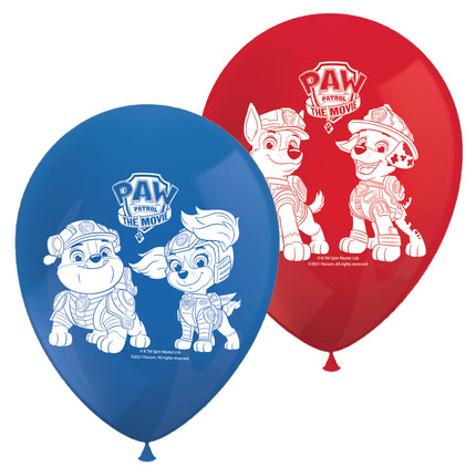 Globos Paw Patrol 8pcs