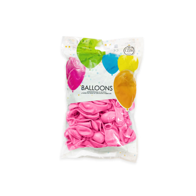 Globos Fucsia Metálicos 13cm 100pcs