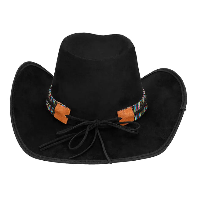 Sombrero Vaquero Negro Luxe