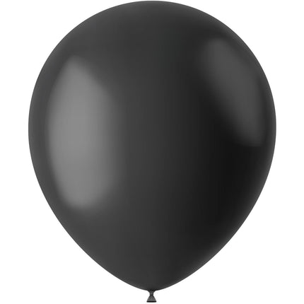 Globos Negros Negro Medianoche 33cm 10pcs