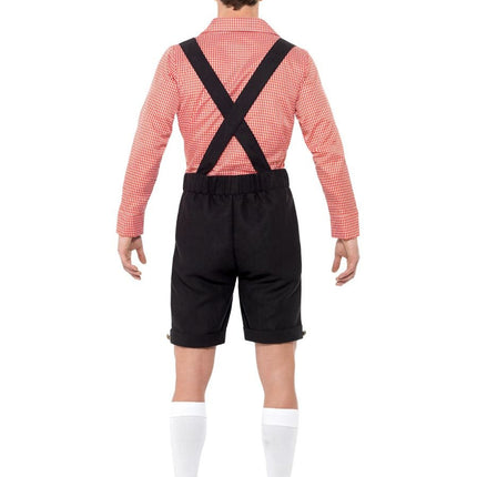 Conjunto Lederhosen Rojo