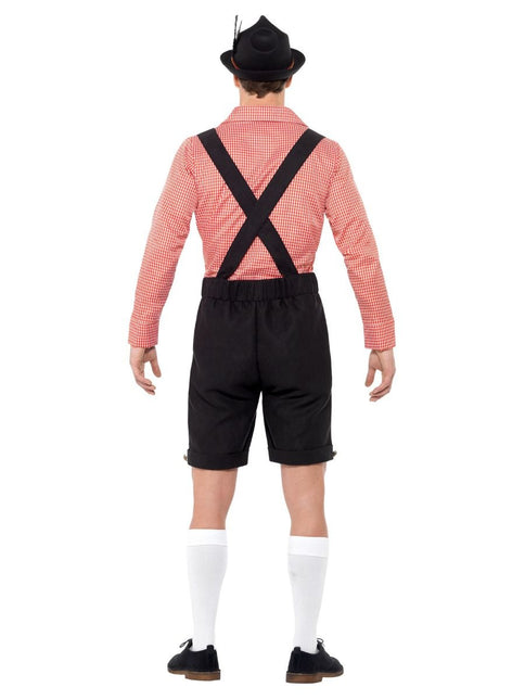 Conjunto Lederhosen Rojo