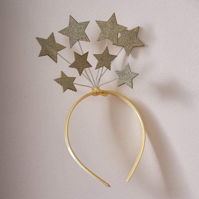 Diadema Estrella Oro