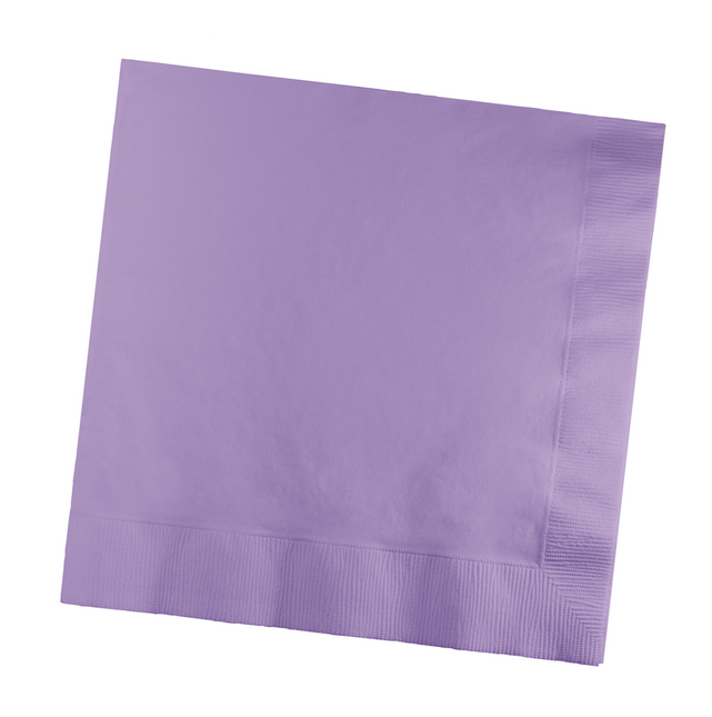 Servilletas Lilas 3 Capas 33cm 50ud.