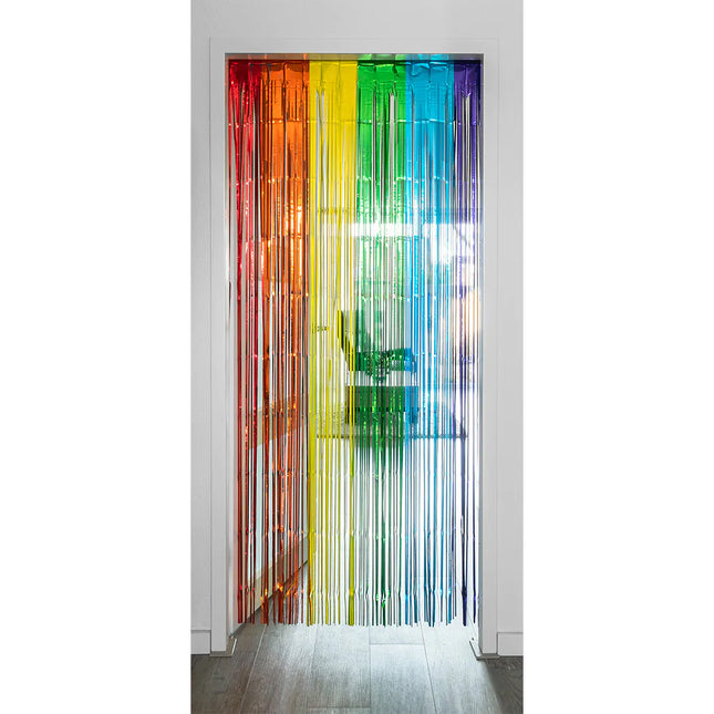 Cortina de puerta arco iris 1m