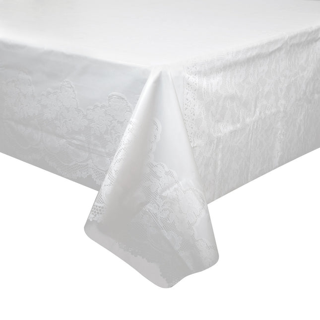 Mantel Blanco Encaje 2.74m