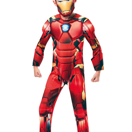 Disfraz de Iron Man Deluxe Niño