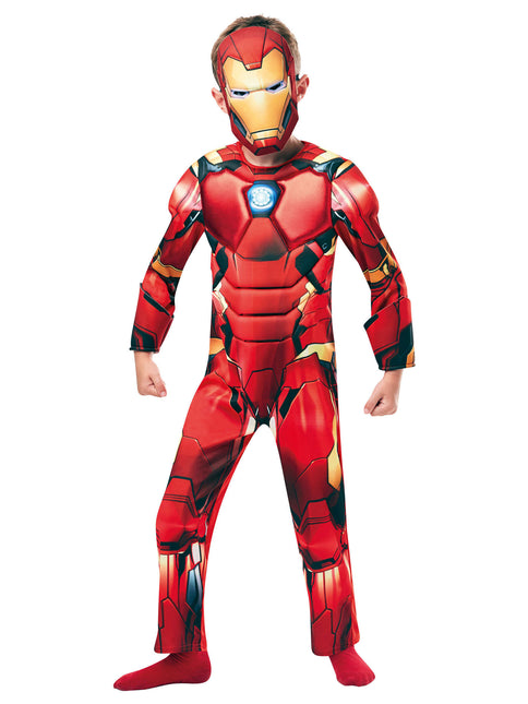 Disfraz de Iron Man Deluxe Niño