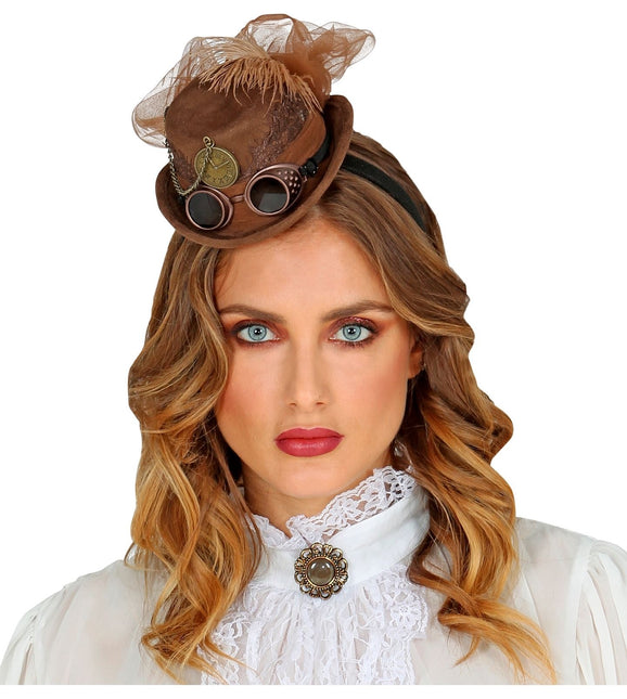 Diadema Sombrero Steampunk