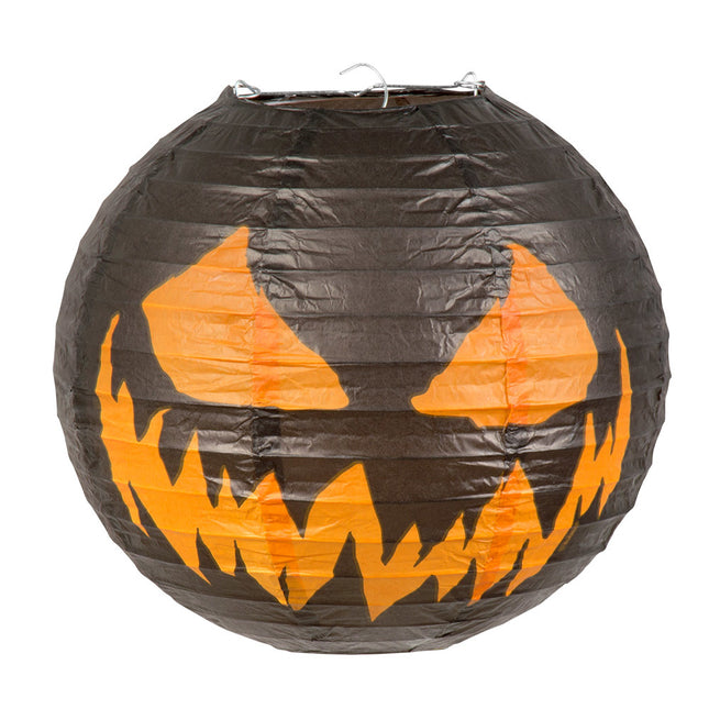 Halloween Lampion Calabaza espeluznante 25cm