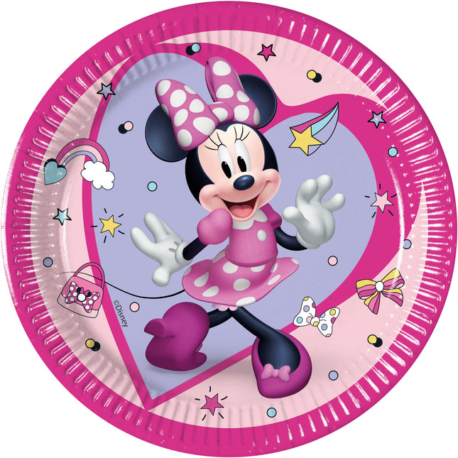 Platos Minnie Junior 20cm 8pcs