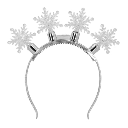 Tiara de led Copo de nieve