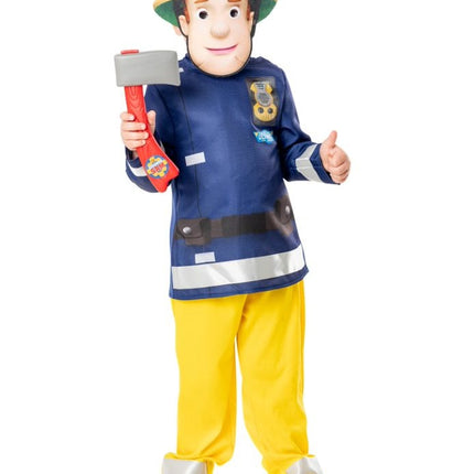 Traje de Bombero Sam Luxe Niño