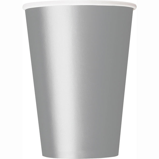 Tazas Plata 266ml 8ud