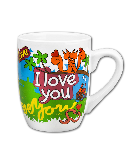 Taza Te quiero 12cm