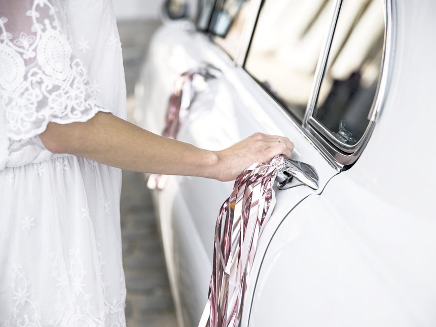 Set Decoración Coche Boda Just Married