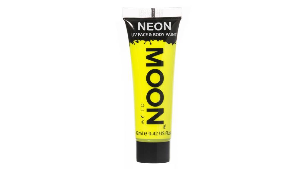 Pintura Facial UV Neón Intenso Amarillo Intenso Moon Glow