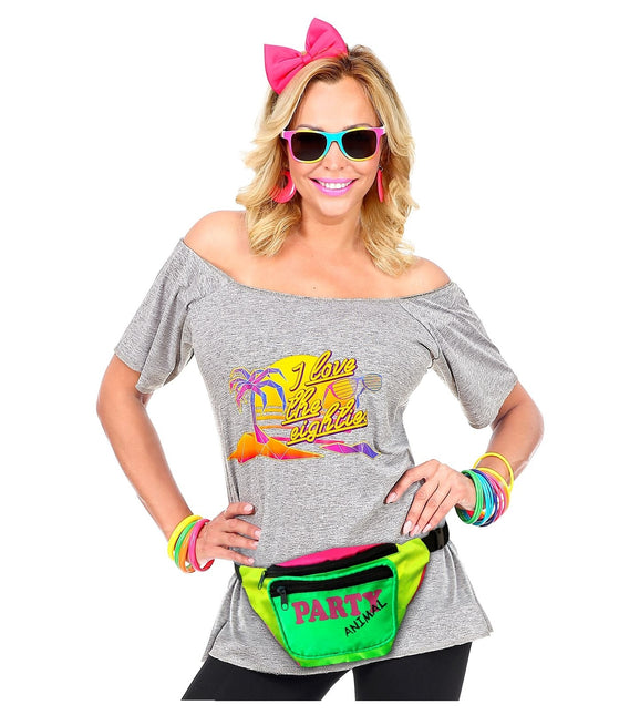 Neon 80S Bolsa de cadera