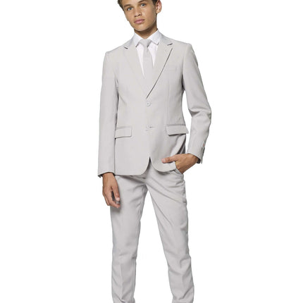 Traje Gris Niño Adolescente OppoSuits