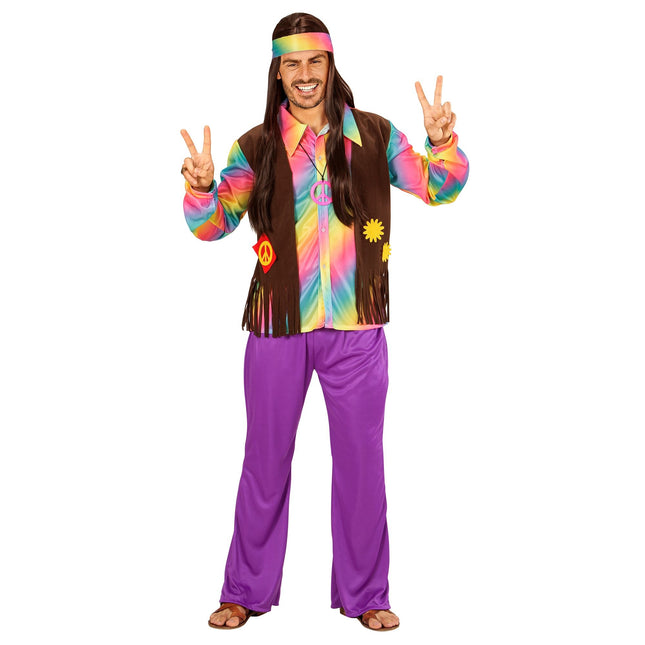 Disfraz Hippie 60S Color Hombre