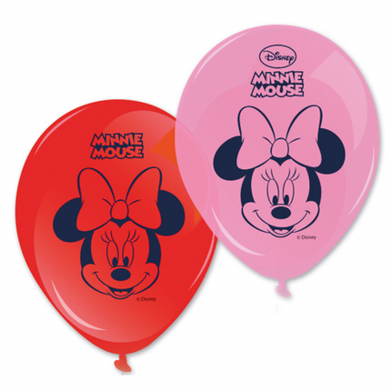 Minnie Mouse Globos Feliz 28cm 8pcs