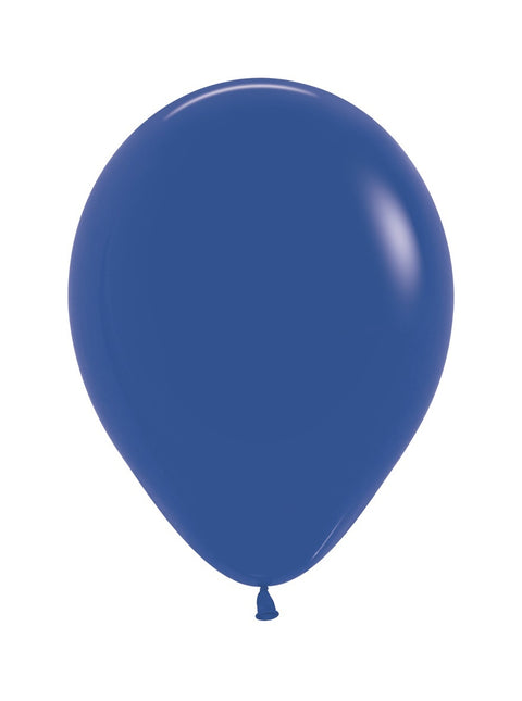 Globos Azul Real 25cm 100pcs