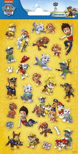 Pegatinas Paw Patrol Purpurina