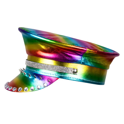 Gorra Tachuelas Arco Iris