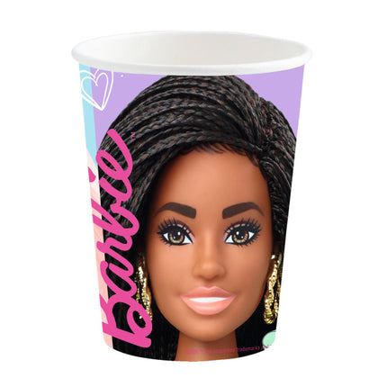 Tazas Barbie 250ml 8ud