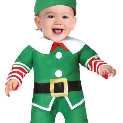 Traje de Elfo de Navidad Baby Deluxe