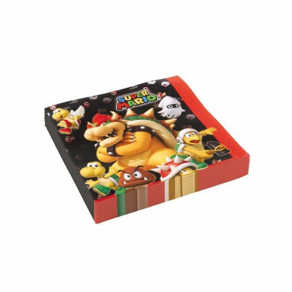 Servilletas Super Mario 33cm 20pcs