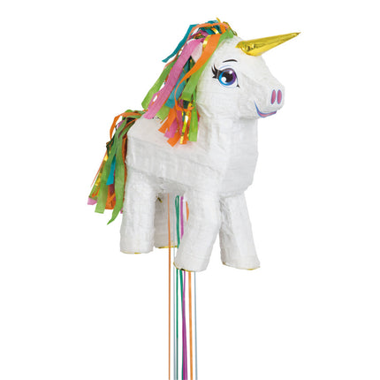 Tira Piñata Unicornio 32cm