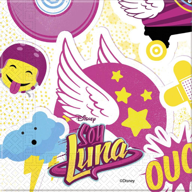 Servilletas Soy Luna 33cm 20ud