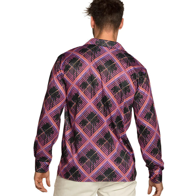 Blusa Hawaii Hombres Palmera