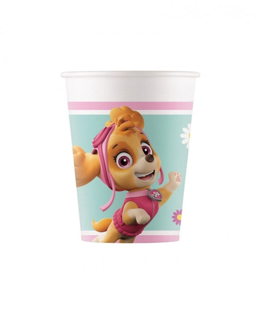 Paw Patrol Vasos Cartón 200ml 8pcs