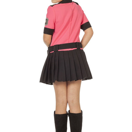 Vestido Policía Rosa Niño