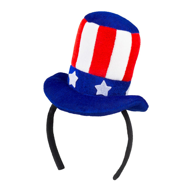 Tiara Sombrero Bandera Americana